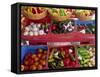 Close-Up of Vegetables for Sale on Market Stall, Playa Del Carmen, Mexico, North America-Miller John-Framed Stretched Canvas
