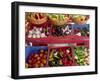 Close-Up of Vegetables for Sale on Market Stall, Playa Del Carmen, Mexico, North America-Miller John-Framed Photographic Print