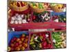 Close-Up of Vegetables for Sale on Market Stall, Playa Del Carmen, Mexico, North America-Miller John-Mounted Photographic Print