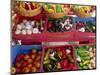 Close-Up of Vegetables for Sale on Market Stall, Playa Del Carmen, Mexico, North America-Miller John-Mounted Photographic Print