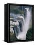 Close-up of Victoria Falls-Paul Souders-Framed Stretched Canvas