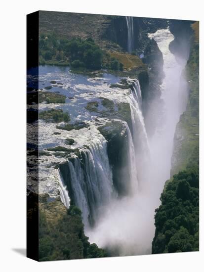 Close-up of Victoria Falls-Paul Souders-Stretched Canvas