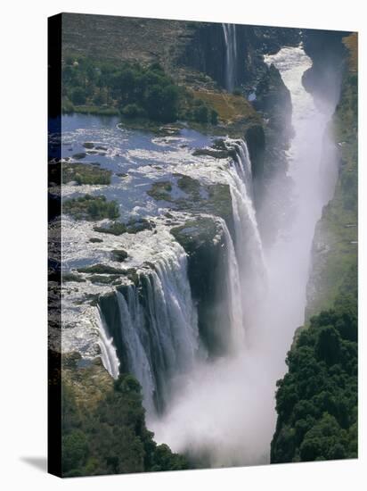 Close-up of Victoria Falls-Paul Souders-Stretched Canvas