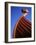 Close-Up of Viking Ship Used as a Charter Boat, Aker Brygge, Oslo, Norway, Scandinavia-Kim Hart-Framed Photographic Print