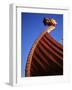 Close-Up of Viking Ship Used as a Charter Boat, Aker Brygge, Oslo, Norway, Scandinavia-Kim Hart-Framed Photographic Print