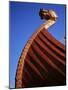 Close-Up of Viking Ship Used as a Charter Boat, Aker Brygge, Oslo, Norway, Scandinavia-Kim Hart-Mounted Photographic Print