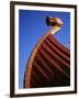 Close-Up of Viking Ship Used as a Charter Boat, Aker Brygge, Oslo, Norway, Scandinavia-Kim Hart-Framed Photographic Print