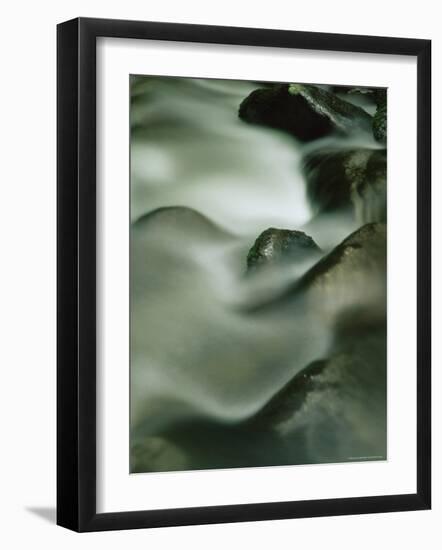 Close-Up of Water Over Rocks, Tennessee, USA-James Hager-Framed Photographic Print