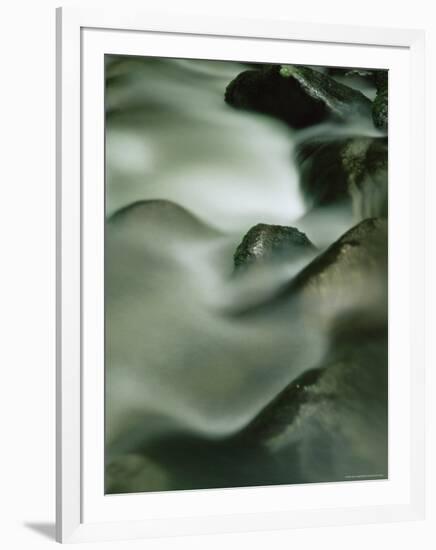 Close-Up of Water Over Rocks, Tennessee, USA-James Hager-Framed Photographic Print