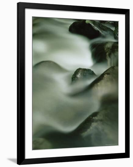 Close-Up of Water Over Rocks, Tennessee, USA-James Hager-Framed Photographic Print