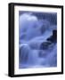 Close-Up of Waterfall, Water Cascading over Rocks in the Highlands of Scotland, United Kingdom-Kathy Collins-Framed Photographic Print