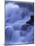 Close-Up of Waterfall, Water Cascading over Rocks in the Highlands of Scotland, United Kingdom-Kathy Collins-Mounted Photographic Print