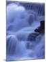 Close-Up of Waterfall, Water Cascading over Rocks in the Highlands of Scotland, United Kingdom-Kathy Collins-Mounted Photographic Print