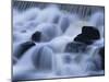 Close-Up of Waterfall, Water Cascading over Rocks in the Highlands of Scotland, United Kingdom-Kathy Collins-Mounted Photographic Print