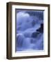 Close-Up of Waterfall, Water Cascading over Rocks in the Highlands of Scotland, United Kingdom-Kathy Collins-Framed Photographic Print