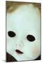 Close Up of White Face of 1950S Doll-Den Reader-Mounted Photographic Print