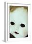 Close Up of White Face of 1950S Doll-Den Reader-Framed Premium Photographic Print