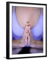 Close-up of Woman Doing Yoga-Elisa Cicinelli-Framed Premium Photographic Print