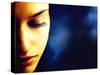 Close-up of Woman's Face-null-Stretched Canvas