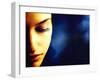 Close-up of Woman's Face-null-Framed Photographic Print