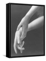 Close Up of Woman's Graceful Hands-Emil Otto Hoppé-Framed Stretched Canvas