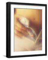 Close-up of Woman's Hands Buttoning Blue Jeans-Gary D^ Ercole-Framed Photographic Print