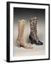 Close Up of Women's Boots in Use in 1800s-null-Framed Giclee Print