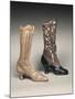 Close Up of Women's Boots in Use in 1800s-null-Mounted Giclee Print