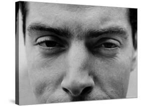 Close Up of "Yankee Clipper" Joe DiMaggio's Eyes and Nose-Ralph Morse-Stretched Canvas