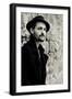 Close Up of Young Male Figure Wearing Black Jacket and Hat with Beard-Torsten Richter-Framed Photographic Print