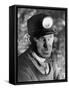 Close Up of Young Mining Foreman of English Descent in Tunnel of the Powderly Anthracite Coal Mine-Margaret Bourke-White-Framed Stretched Canvas