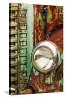 Close-up on headlight of old truck, Palouse region of Eastern Washington State.-Adam Jones-Stretched Canvas