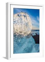 Close Up on Ice. Ice Formations Come from the Jokulsarlon Glacial Lagoon-null-Framed Photographic Print