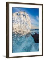 Close Up on Ice. Ice Formations Come from the Jokulsarlon Glacial Lagoon-null-Framed Photographic Print