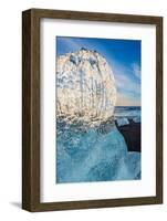 Close Up on Ice. Ice Formations Come from the Jokulsarlon Glacial Lagoon-null-Framed Photographic Print