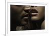 Close up Portrait of a Loving Couple-conrado-Framed Photographic Print