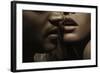 Close up Portrait of a Loving Couple-conrado-Framed Photographic Print