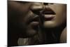 Close up Portrait of a Loving Couple-conrado-Mounted Photographic Print