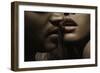 Close up Portrait of a Loving Couple-conrado-Framed Photographic Print