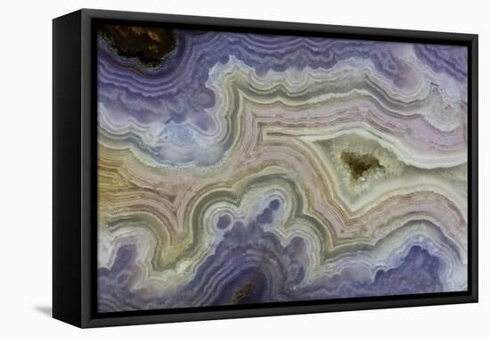 Close-Up Royal Aztec Lace Agate-Darrell Gulin-Framed Stretched Canvas