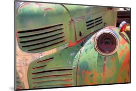 Close up Shot of Old Rustic Truck-SNEHITDESIGN-Mounted Photographic Print