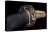 Close-Up View of 19th Century Samurai Sword-null-Stretched Canvas