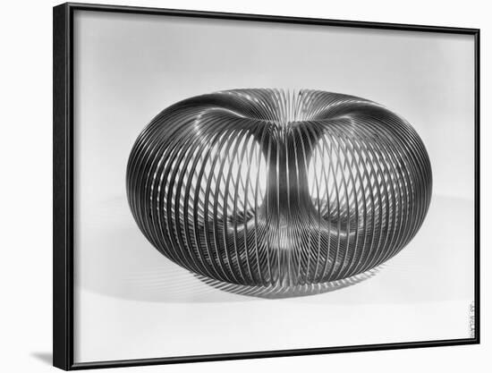 Close up View of American Toy Slinky-null-Framed Photographic Print
