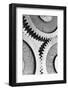 Close up View of Gears-Philip Gendreau-Framed Photographic Print