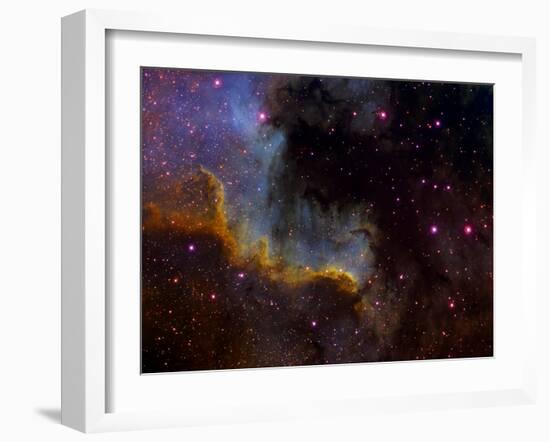 Close-Up View of North America Nebula-Stocktrek Images-Framed Photographic Print