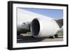 Close-Up View of the Jet Engine on an Italian Air Force Kc-767A Tanker-null-Framed Photographic Print