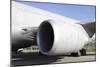 Close-Up View of the Jet Engine on an Italian Air Force Kc-767A Tanker-null-Mounted Photographic Print