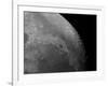 Close-Up View of the Moon Showing Impact Crater Plato-Stocktrek Images-Framed Photographic Print