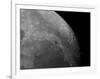 Close-Up View of the Moon Showing Impact Crater Plato-Stocktrek Images-Framed Photographic Print