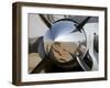 Close-Up View of the Propeller of an Iraqi Air Force T-6 Texan Trainer Aircraft-null-Framed Premium Photographic Print